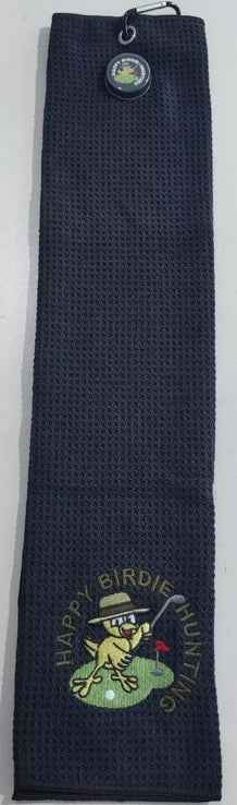 Magnetic Towel Sets with Scrubby on Cart Towel – 2-Piece Golf Towel Set