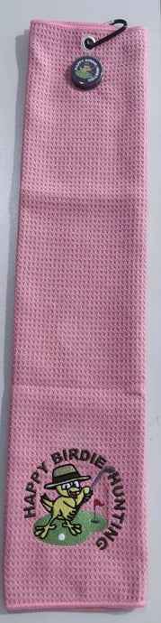Magnetic Towel Sets with Scrubby on Cart Towel – 2-Piece Golf Towel Set