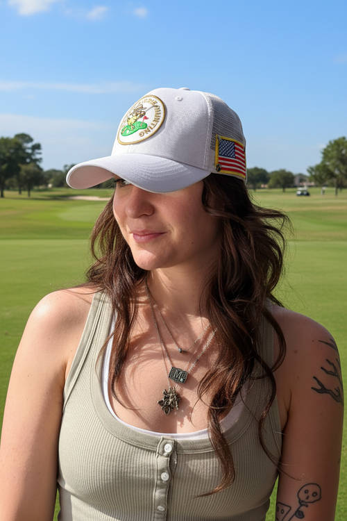 Happy Birdie Hunting Golf Trucker Hat​Golf Trucker Hat – Lightweight & Breathable | Everyday Course Style - Happy Birdie Hunting